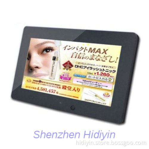 10.1inch wall-mounted infrared lcd display advertisement player
